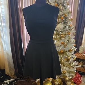 Elegant Black Mini Dress